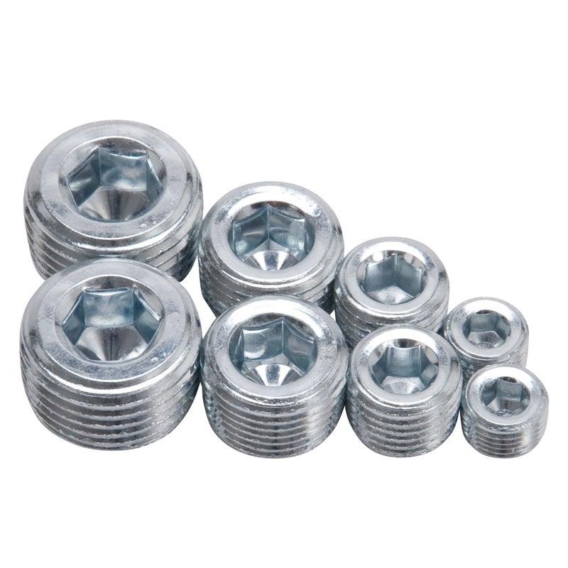 Edelbrock 8052 Pipe Plug Kit Fitting, 1Pack